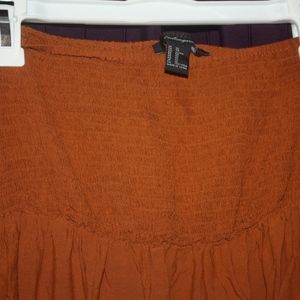 Forever 21 "Contemporary" Laced Orange Dress XL
